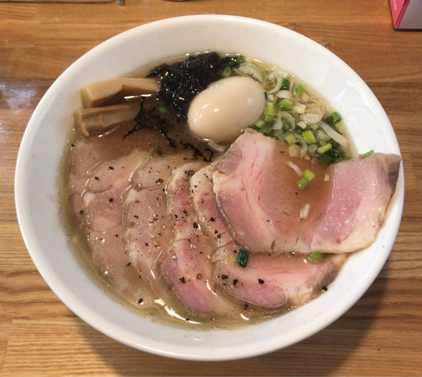 「魚介鶏豚中華そば（800円）」@麺や 一想の写真