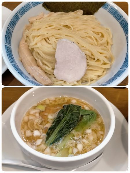 「濃厚鶏塩つけ麺」@らーめん曳舟の写真