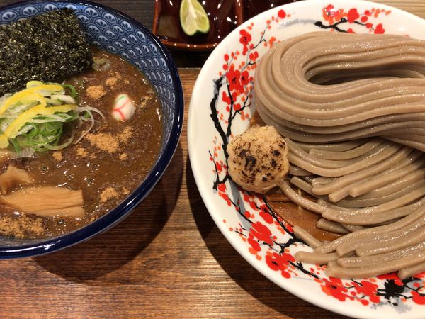 「濃厚豚骨魚介つけめん」@中華蕎麦 沙羅善の写真