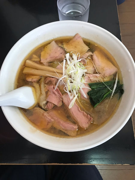「手打ちチャーシューワンタン麺 1,100円」@手打 焔の写真