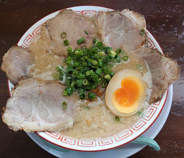 「だるまこってりチャーシュー(980円)」@だるま大使 本店の写真