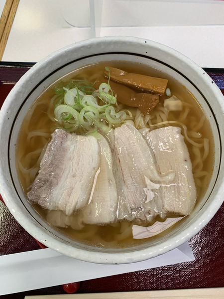 「喜多方ラーメン（あっさり）７００円」@喜多方らーめん 会津屋の写真
