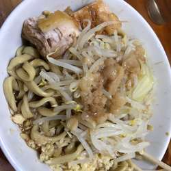 ラーメン小麺増ニンニク増しアブラ