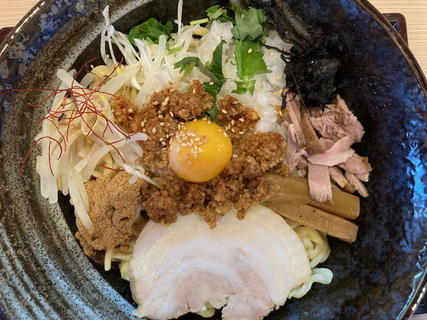 「ピリ辛まぜそば 910円」@麺家 心専の写真