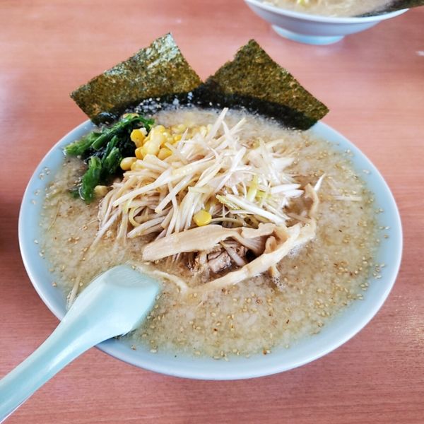 「ネギ塩ラーメンこってりネギあえ増し」@ラーメンショップ 足利50号店の写真