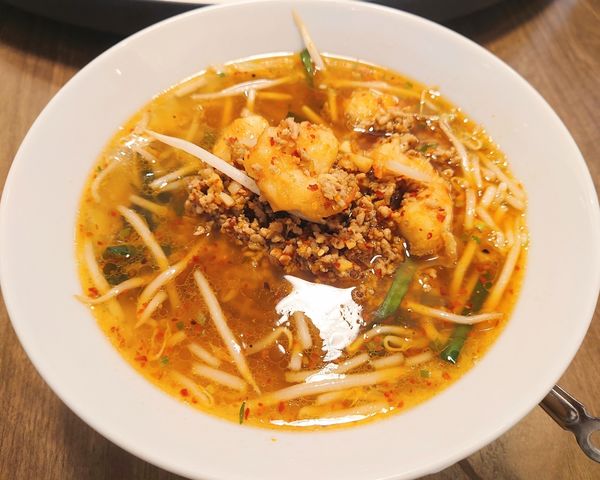 「伝統のえびラーメン」@中国料理 浜木綿 各務原店の写真