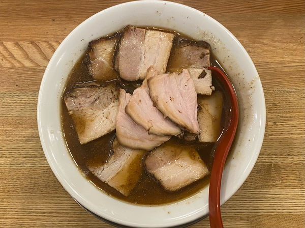 「肉そば（煮干）」@麺や 七彩 八丁堀店の写真