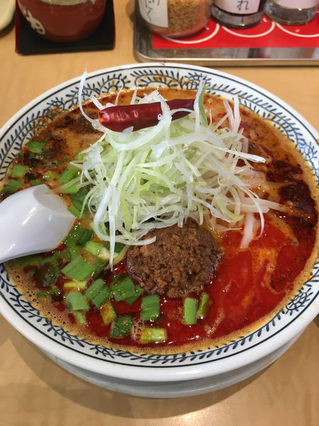 「坦々麺」@丸源ラーメン 小平店の写真