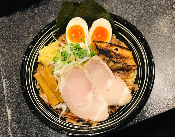 「【限定】龍冴の超濃厚KATSUOら〜麺 大盛」@麺屋とがし 龍冴の写真