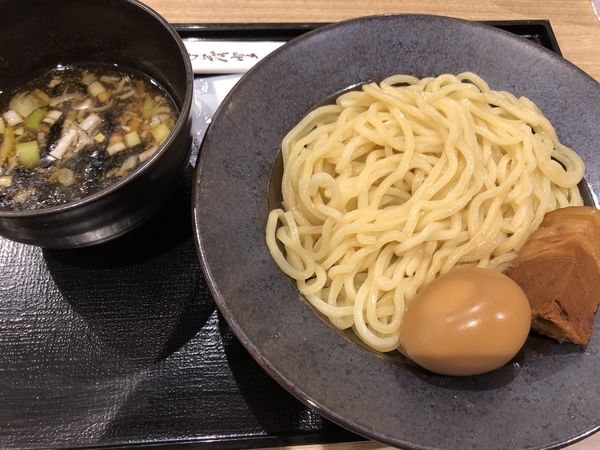 「淡麗煮玉子つけ麺大盛」@つけめん専門店 五常 溝口店の写真