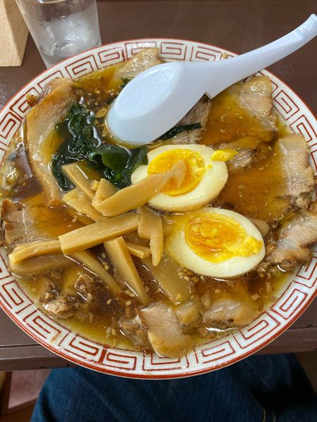 「にんたまチャーシューめん➕麺固め」@方雅の写真