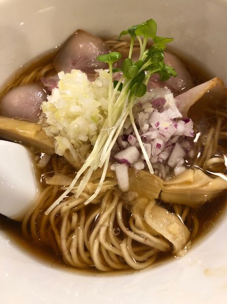 「煮干しらぁ麺」@麺匠 一粒万倍 河原町店の写真