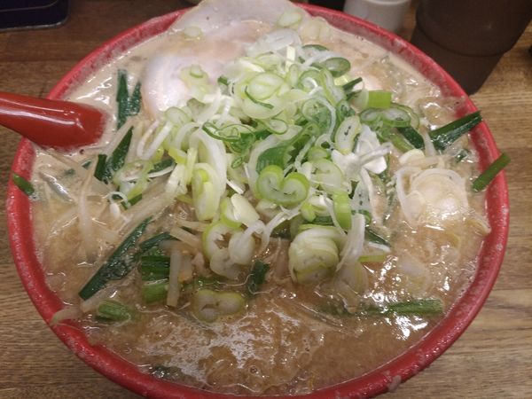 「味噌+ネギ」@らーめん弁慶 門前仲町店の写真