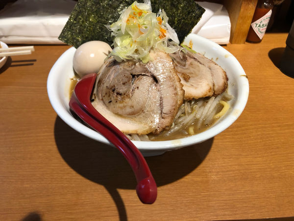 「特製辛味噌ラーメン　大盛」@らーめん蓮 三軒茶屋店の写真