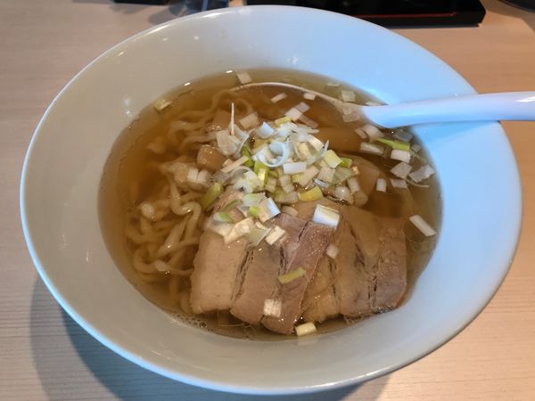 「朝ラーメン　500円」@だし廊 BUSHIの写真