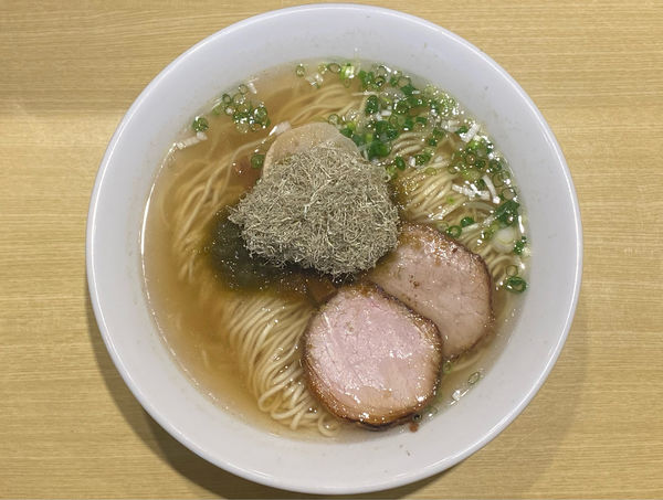 「ラーメン＋かごめ昆布」@函館塩ラーメン 五稜郭の写真