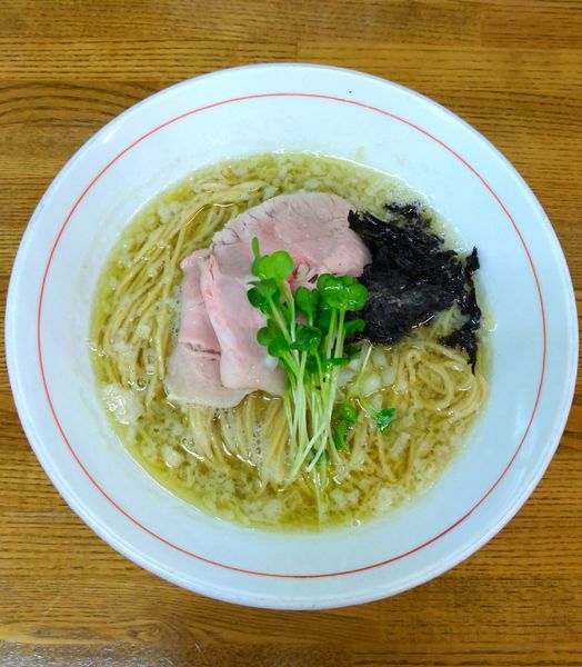 「背脂舞い散る煮干しSOBA＋和え玉（￥850+200）」@㐂九家の写真