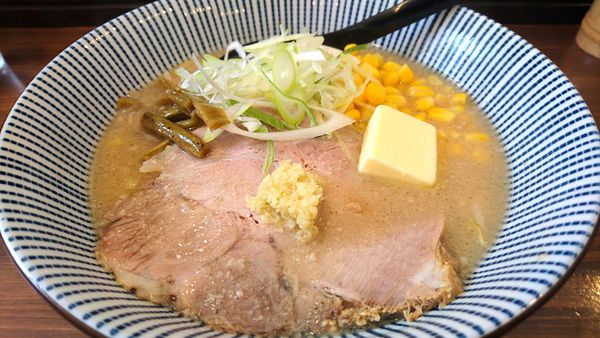 「【昼】味噌バターコーン」@灼味噌らーめん 八堂八の写真