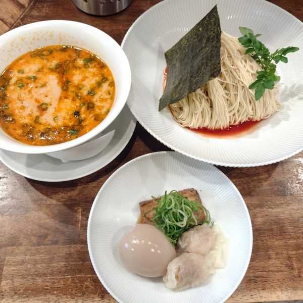 「特製坦坦つけ麺大盛り」@創作麺工房 鳴龍の写真