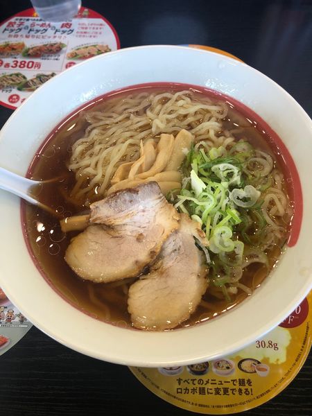 「中華そばクラッシック（大盛）」@幸楽苑 駒ヶ根店の写真