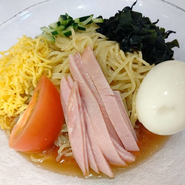 「冷やし中華(大盛・225g)700円」@ラーメン処 そうじゃ屋の写真