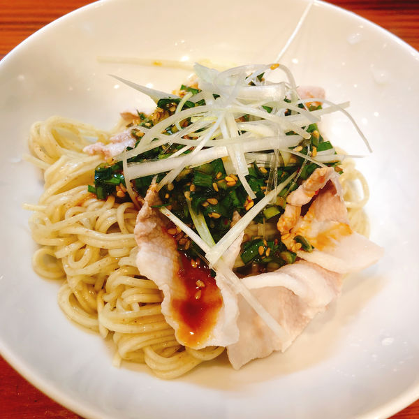 「限定和え麺　雲白肉 200円」@麺＆cafe Coi.Coi.の写真