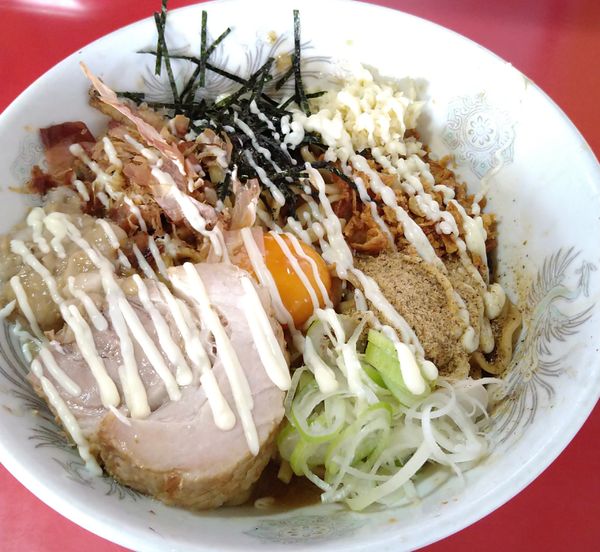 「油そば(限定)」@蒙麺 火の豚の写真