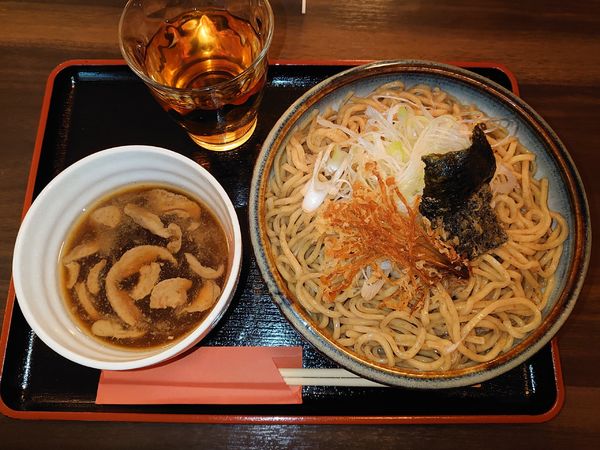 「鴨つけ麺」@河内鴨料理と鴨鍋の店 瓦町どら鴨の写真