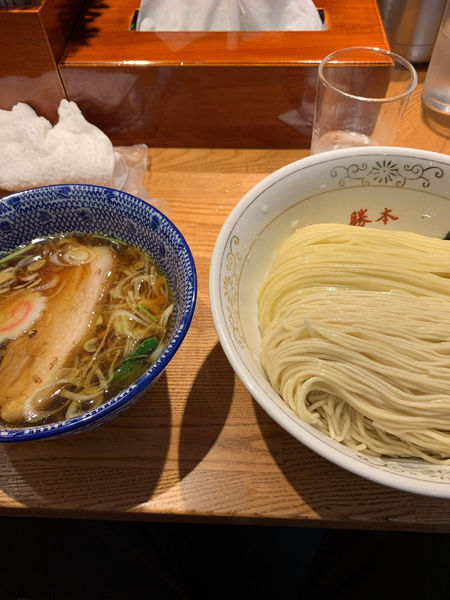 「清湯つけそば」@つけそば 神田勝本の写真