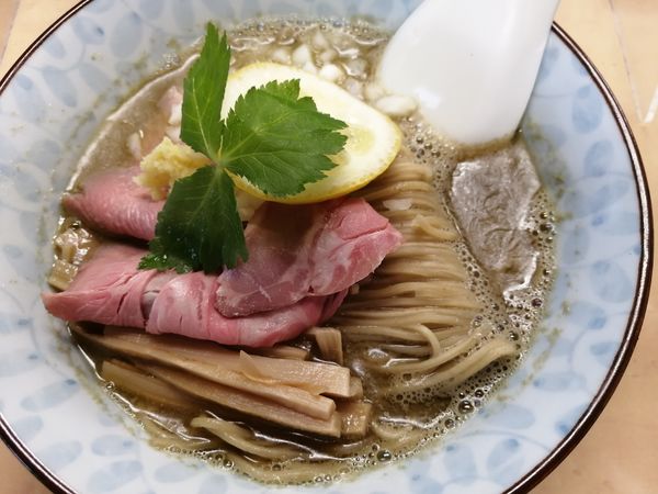 「（夜10食限定）濃厚縞ほっけそば¥950＋イワシ丼¥450」@中華そば よしかわの写真