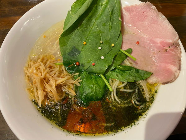 「しそ塩そば」@拉麺 はま家 六本木店の写真