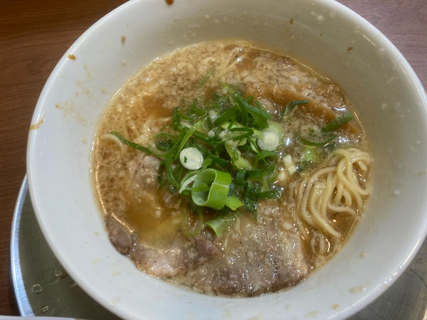 「中華そば(ミニ)¥500」@ますたに 京都駅ビル拉麺小路店の写真