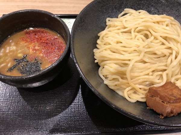 「旨辛つけ麺大盛」@つけめん専門店 五常 溝口店の写真