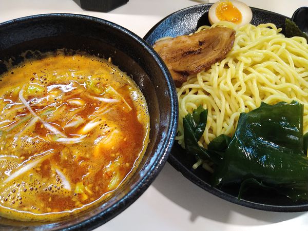 「つけ麺 ピリ辛だれ 中盛」@らーめん 司の写真