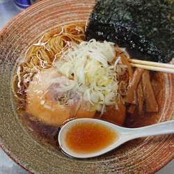 覆麺ラーメン(正油)