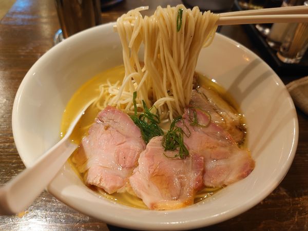 「【限定】重ね出汁そば（塩）900円」@麺処 青野の写真