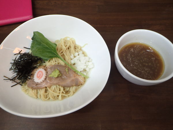 「【限定】わさび醤油つけめん 980円」@4代目松屋食堂の写真