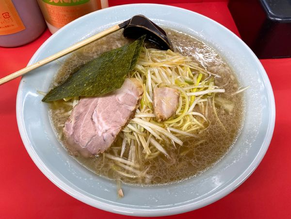 「ネギラーメン ７００円 ※麺硬め・アブラ多め」@ラーメンショップ 相模原店の写真