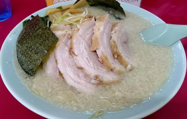 「ネギチャーシュー麺(多固)」@ラーメンショップ 境店の写真