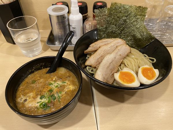 「スペシャル爆裂牛すじつけ麺」@北海道味噌 あさ陽の写真