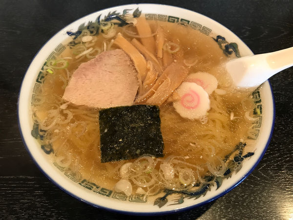 「中華そば　600円」@白龍の写真