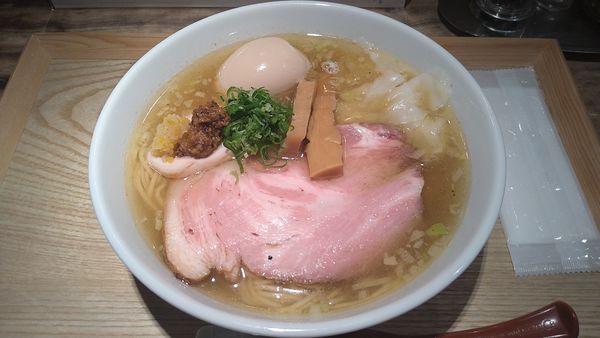 「特製塩そば¥1100-」@三馬路の写真