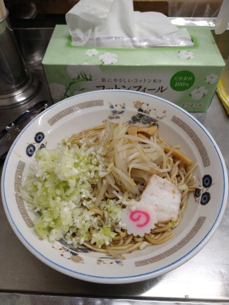 「油そば　大盛　700円」@中華そば みたかの写真