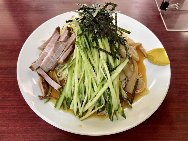 「冷やし中華」@栄屋ミルクホールの写真