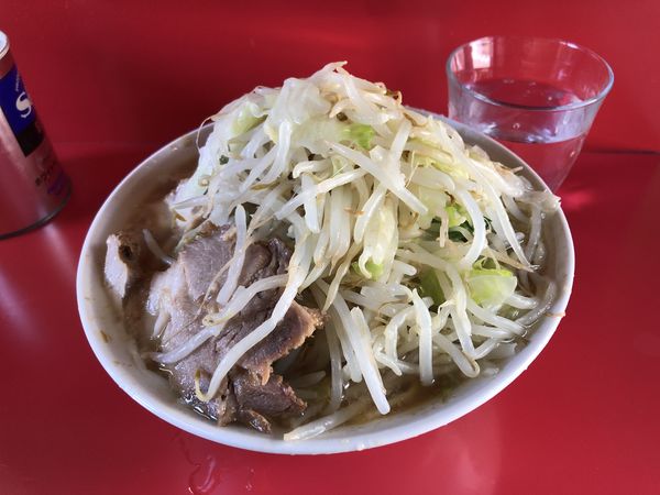 「豚入りラーメン」@ラーメン二郎 三田本店の写真