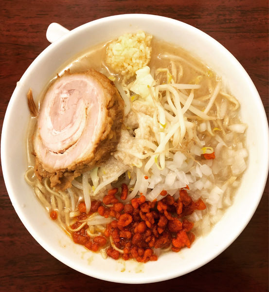 「らーめん　300g」@自家製麺 ダイサンの写真