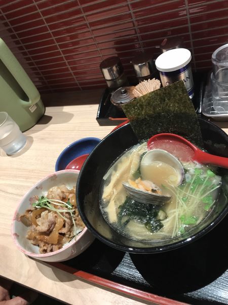「海鮮貝汁ラーメン」@麺屋 味の郷 八千代緑が丘店の写真