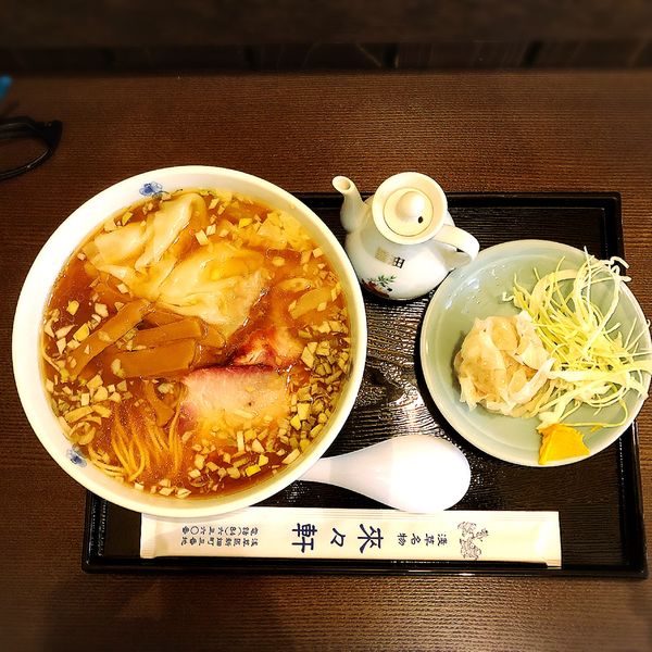 「ワンタンメン 1.130円  シウマイ 150円」@淺草 來々軒の写真