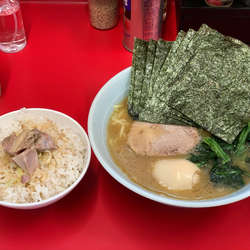 ラーメン並+のりトッピング