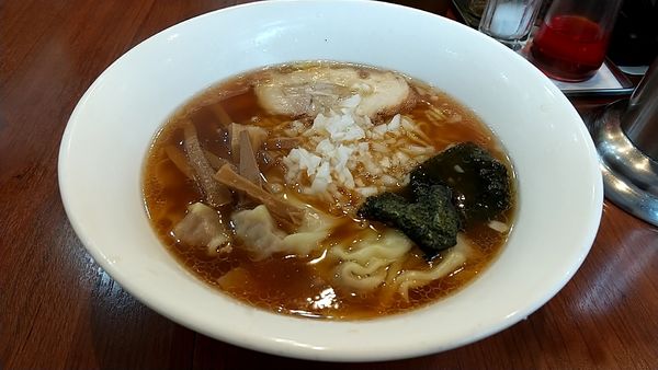 「ワンタン麺（６４９円）」@一平ラーメン 八王子店の写真